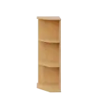 LZ 3 - 3 kancelářská skříň, rohová, levá, 1107x360x400, javor horský